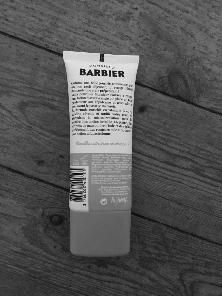 monsieur barbier the box prepa shave