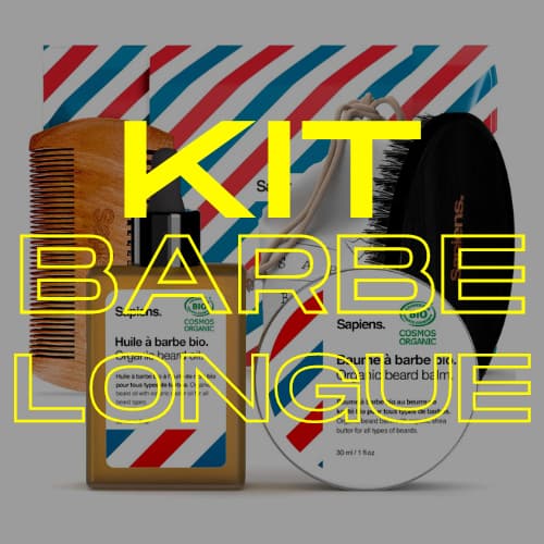 kit sapiens pour barbe longue